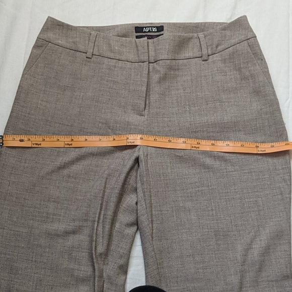 Brown straight leg trousers - Picture 8 of 8